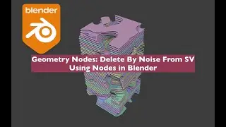 LIVENODING Geometry Nodes Delete By Noise Weight From SV
