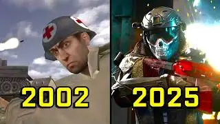 Evolution of Battlefield 2002-2024