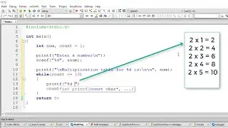 Program to Print Multiplication Table in Java | Java Program to print Multiplication Table | Part-1
