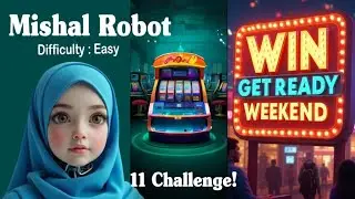 Mishal Robot Challenges | Quiz Game Challenges In Madani Qaidah Pro