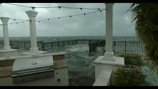 FREE Video Stock 4K – Hurricane Nicole 2022 Footage Jacksonville FL Bell Riverside Flooding