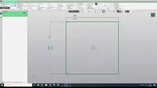Масштабирование эскиза фрагмента  в программе FreeCAD Компас 3D V23   #КОМПАС3d#