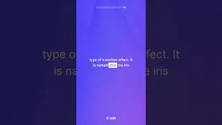 WHAT'S IRIS 🤔 | VIDEO EDITING