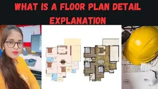 What is architectural floor plan detail explain