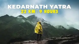 I trekked 22 KM to reach KEDARNATH | Tale of My Kedarnath Yatra 🕉️🙏🏼