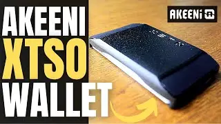 AKEENi XSTO Wallet Unboxing & Review (Amazing Minimalist Design!)