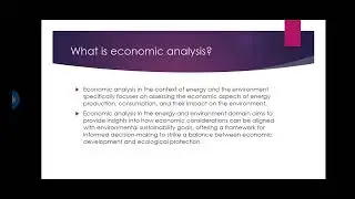 Economic analysis (18ME751)