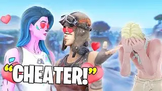 My Thirsty GIRLFRIEND PRANKED ME!!😨❤️ (FORTNITE)