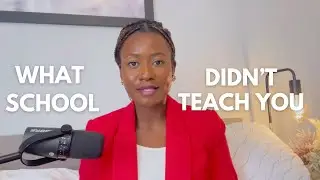Things they did not teach us in school