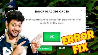 Fix Verify Credit Card Problem When Buying Minecraft Java Edition | Buy Minecraft Combo Pack