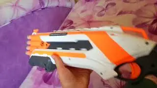 Обзор на бластер NERF N-strike Elite rou cut 2×4 .