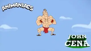 Cameo Peacemaker (John Cena) e Eagly en Animaniacs - HBO Max