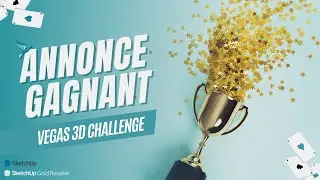 Il remporte un voyage à Las Vegas ! 🏆 Annonce du gagnant de notre grand Jeu Concours sur SketchUp !