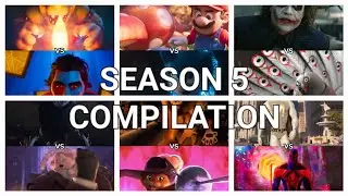 Movie character battles Season 5 (FULL COMPILATION)