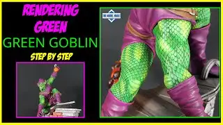 How to Render Green - Green Goblin Resin 3D Print STL