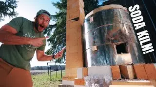 We built a Soda Vapor Glazing Kiln!