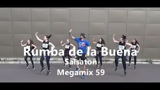 Zumba® - Mega Mix 59  Salsaton - Rumba de la Buena -  Coreografia l Cia Art Dance