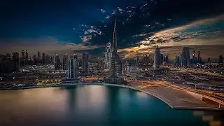 Dubai Sheikh Zayed Road 4k 2025 Video