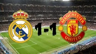 Реал 1-1 Манчестер Юнайтед (гол Роналду)