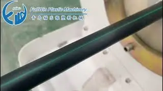 Pe pipe machine production vedio#extruder