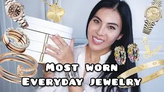 Most Worn Everyday Jewelry Collection 💎💍 Cartier, Van Cleef &Arpels, Bvlgari, Rolex, Idyl and etc
