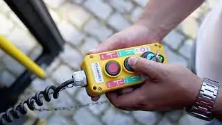 Manuseio do Elevador FOCA Semiautomático Eletrohidráulico