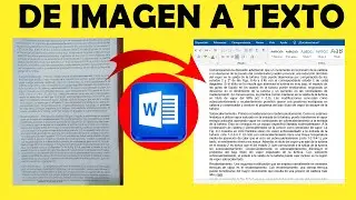 ✅ CONVERTIR IMAGEN A TEXTO EDITABLE EN WORD | EN 5 MINUTOS | SIN PROGRAMAS