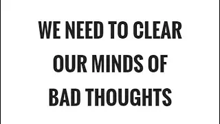 Let go of the thoughts that don't make you strong.