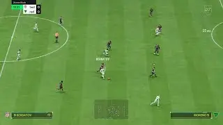 Odegaard driven shot in FC 24