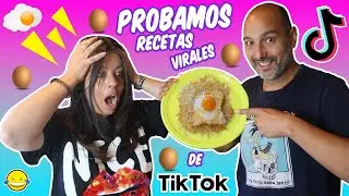 🍳 PROBANDO LIFE HACKS VIRALES DE TIK TOK 🥚 (Comida Viral ) Jordi y Bego Momentos Divertidos