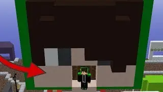 We found my brother's secret shelter -Minecraft
