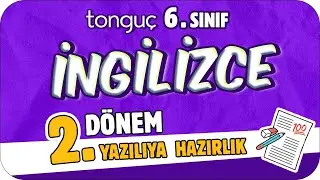 6.Sınıf İngilizce 2.Dönem 2.Yazılıya Hazırlık 📑 #2024