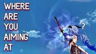 Ganyu oneshotting mobs but with a twist