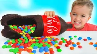 Vlad và Niki Sô cô la và Soda Thách thức cho Mẹ