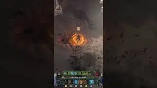 Incinerate lvl 200 Tormented Uber Duriel - Season 4 Diablo 4 #shorts #diablo4 #sorcerer