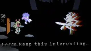 HARDMODE Knight in Normal and Weird Route! DELTARUNE: Kaizo Roaring Knight