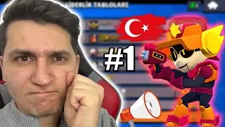 🔴LARRY VE LAWRIE TÜRKİYE'DE 1. OLUYORUM😨  Brawl Stars Canlı Yayın