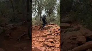 I GOT CAUGHT RIDING IN A CANYON DURING A SEDONA RAINSTORM!🤯🌧️