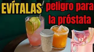 ✅CUIDADOS con Estas 5 BEBIDAS & si Tienes la PRÓSTATA Agrandada ✅