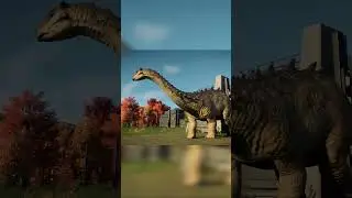 🦕 Ankylodocus Exit Animation | Jurassic World Evolution 2