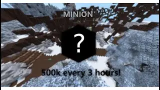 This is currently the BEST MINION for COINS (500k/3 hours) | Hypixel Skyblock