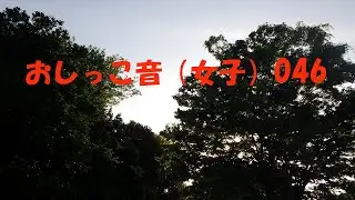 おしっこ音(女子)046