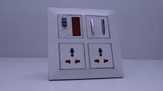 ghar par electric board kaise banayen | 2 switch 2 socket board wiring kaise kare
