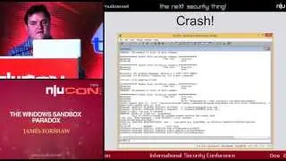 nullcon Goa 2015: The Windows Sandbox Paradox by James Forshaw