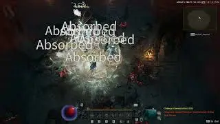 Diablo 4 Necromancer 2 synergies +70%50 and +50% stack5 and a low thorn example