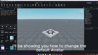 How to make the default player avatar the R6 Blocky Avatar style in Roblox studio