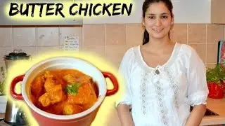 BUTTER CHICKEN Rezept - Hänchenbrustfilet in leckerer Butter-Tomaten-Sahne-Soße - indisch Kochen
