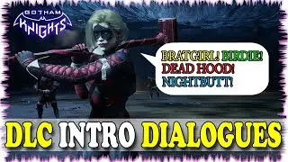 Gotham Knights DLC: Harley Quinn & Villains Intro Dialogues - Kelvin Incident Boss Battles