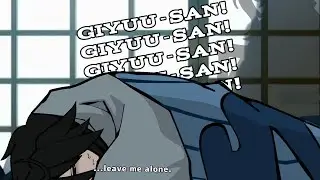 | Tanjiro won't stop bothering Giyuu. | Kny | Hashira training arc ep.2 | Gacha | ♡♡ |
