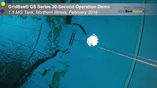 GridBee® GS Series Operation Demonstration-  1.5 MG Tank, Northern Illinois, February 2016